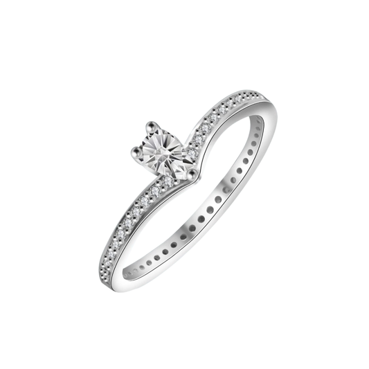 Wishbone Italy Silver Ring