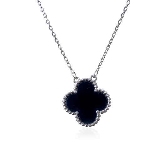 Mini Clover Italy Silver Necklace