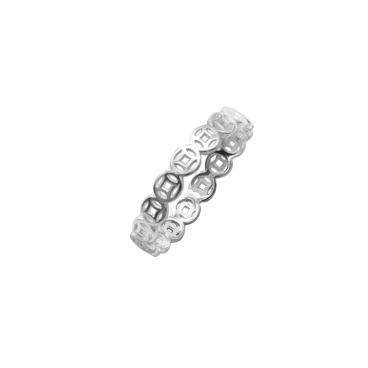 Money Catcher Silver Ring
