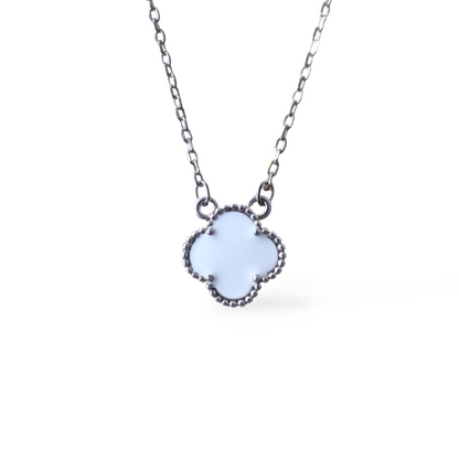 Mini Clover Italy Silver Necklace