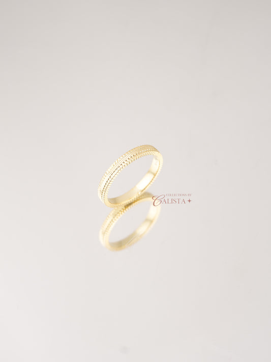 Unity Band Rhodium-Plated Rings