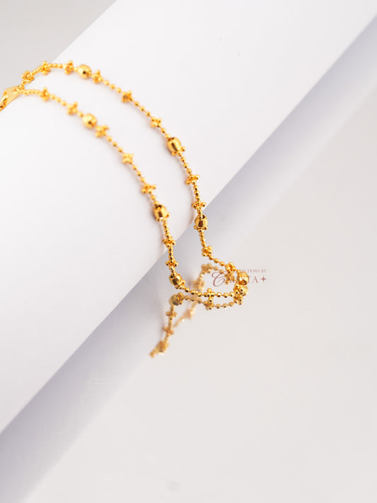 Starlight Rhodium-Plated Necklace