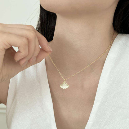 Diva Pendant Rhodium-Plated Necklace