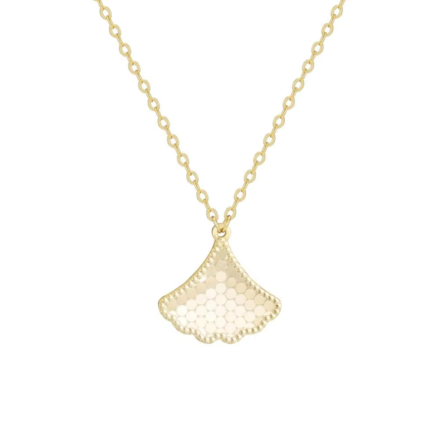 Diva Pendant Rhodium-Plated Necklace